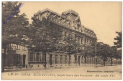 ak155572 Lille, Ecole Franklin, Superieure des Garcons