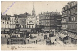 Lille, La Place de la Gare