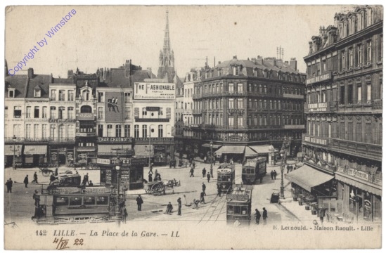 Lille, La Place de la Gare