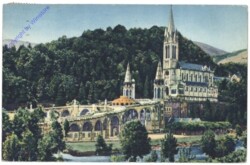 Lourdes, Vue d'Ensemble sur la Basilique