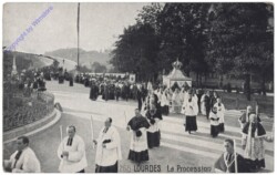 Lourdes, La Procession