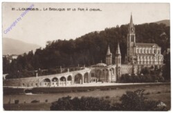 Lourdes, La Basilique