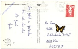 ak155640a Lourdes, Multiansicht