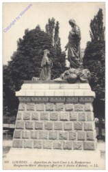 Lourdes, Apparition du Sacre-Coeur a la Bienheureuse