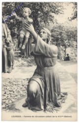 Lourdes, Femme de Jerusalem