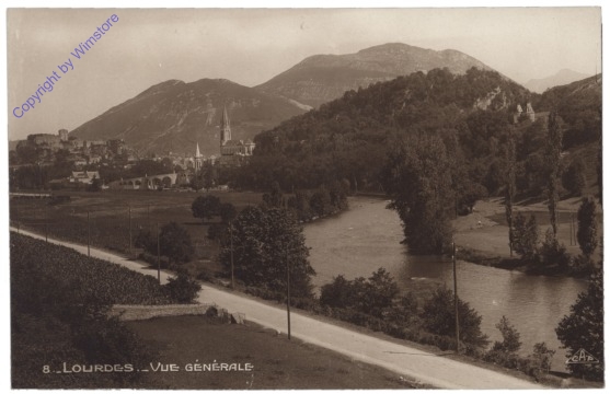 Lourdes, Vue generale