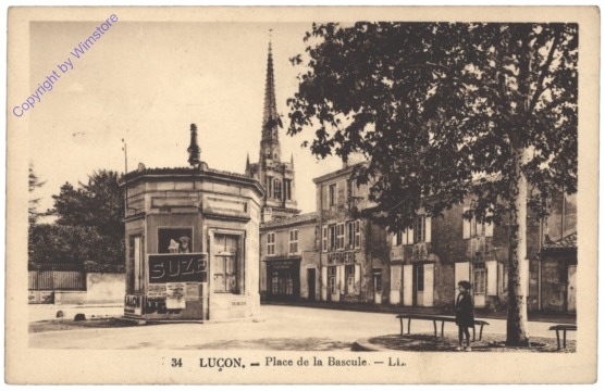 Lucon, Place de la Bascule