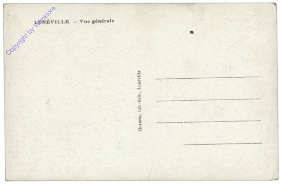 ak155665a Luneville, Vue generale