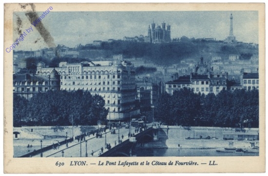 Lyon, Le Pont Lafayett