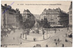 ak155698 Lyon, Perspective de la Rue de la Republique