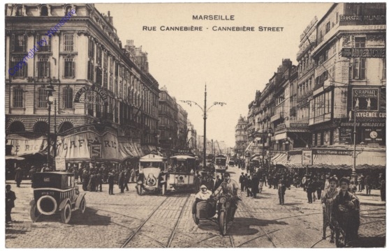 Marseille, Rue Cannebiere