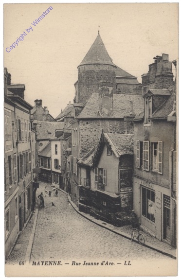 Mayenne, Rue Jeanne d'Arc