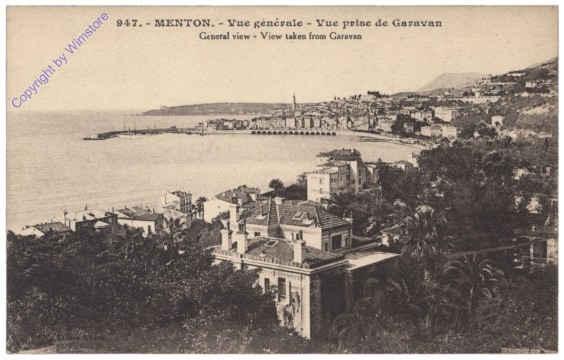 Menton, Vue generale