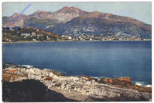 Menton, Vue prise du Cap Martin
