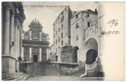 Menton, Place de l'Eglise