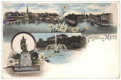 ak155826 Metz, Gruss aus