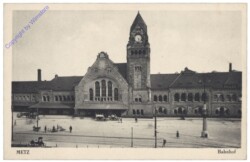 ak155828 Metz, Bahnhof
