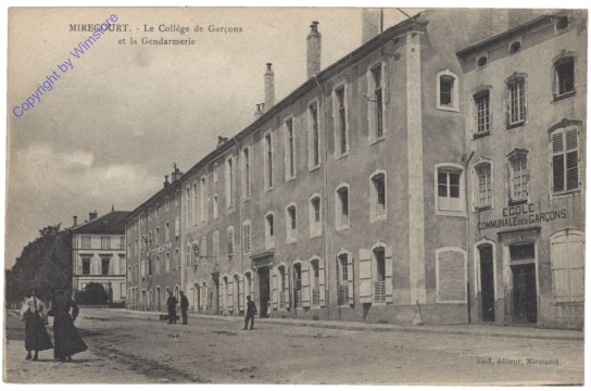 Mirecourt, Le College de Garcons