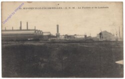 ak155837 Mondeville, La Fonderie et les Laminoirs