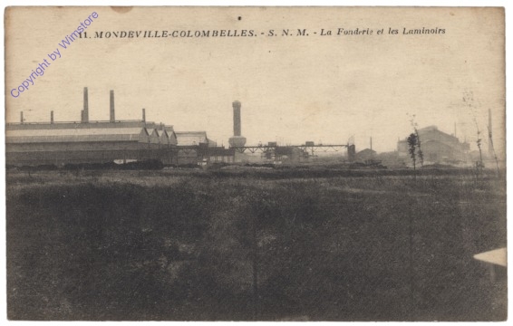Mondeville, La Fonderie et les Laminoirs