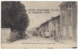 Monthureux-sur-Saone, Rue de l'Allee