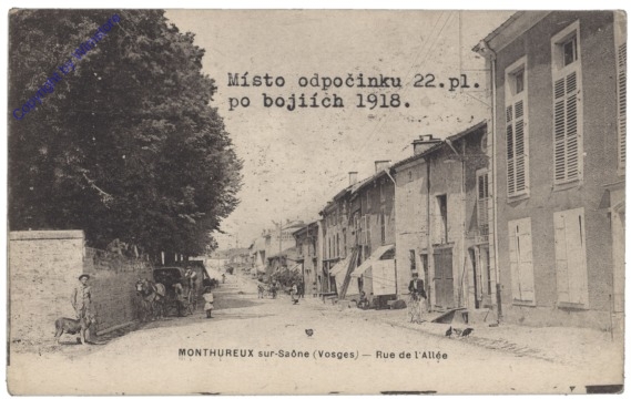 Monthureux-sur-Saone, Rue de l'Allee