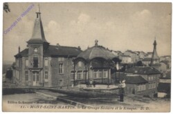 Mont-Saint-Martin, Le Groupe Scolaire et le Kiosque