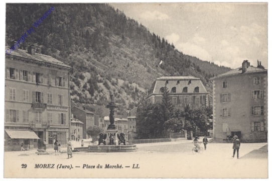 Morel, Place du Marche