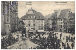ak155876 Mülhausen, Monumental-Brunnen