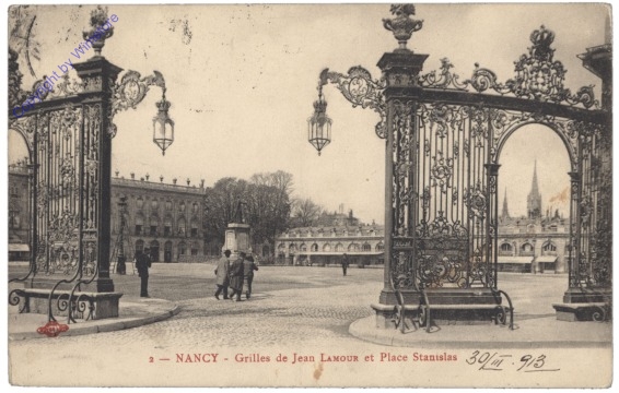 Nancy, Grilles de Jean Lamour