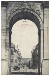 ak155888 Nancy, Porte desilles et Rue de Metz
