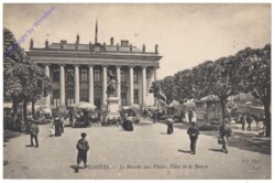 ak155897 Nantes, Le Marche aux Fleurs