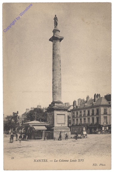 Nantes, La Colonne Louis XVI