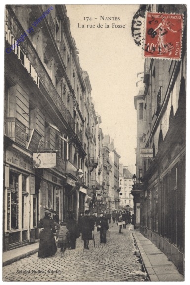 Nantes, La rue de la Fosse