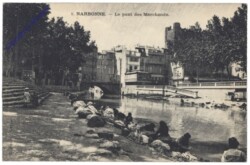 ak155913 Narbonne, 'Le pont des Marchands