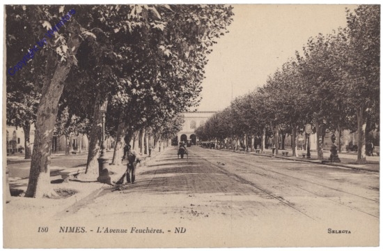 Nimes, L'Avenue Feucheres