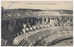 ak155932 Nimes, Arenes Interieures