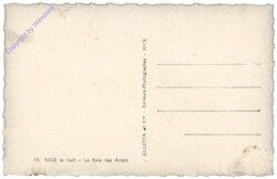 Nizza (Nice), La nuit