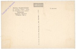 Nizza (Nice), Hotel Washington