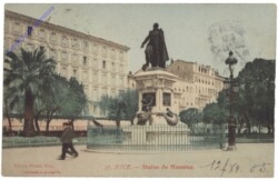 Nizza (Nice), Statue de Massena