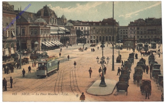 ak155984 Nizza (Nice), La Place Massena