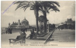 Nizza (Nice), Palais de la Jetee entre les Palmiers