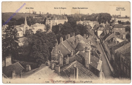 Paray-le-Monial, Vue generale