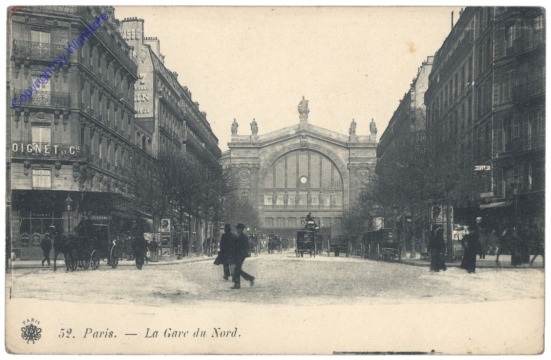 Paris, La Gare du Nord