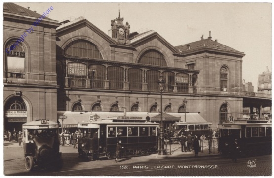 ak156046 Paris, La Gare Montparnasse