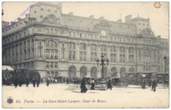ak156047 Paris, La Gare Saint-Lazare, Cour de Rome