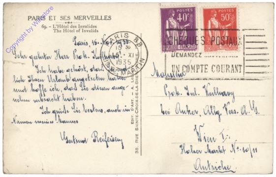 ak156084a Paris, Hotel des Invalides