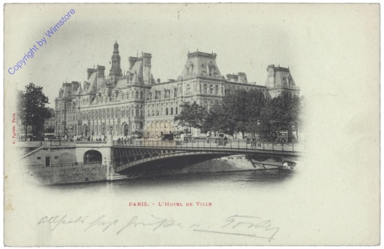 Paris, Hotel de Ville