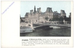ak156092 Paris, Hotel de Ville