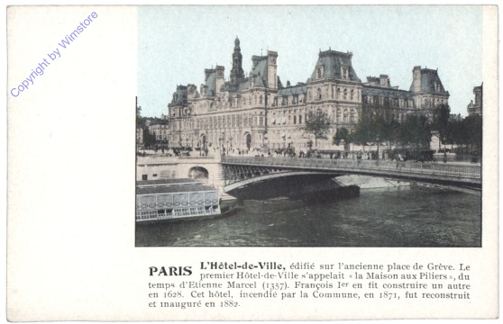 ak156092 Paris, Hotel de Ville